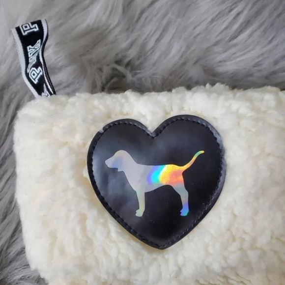 PINK | 2017 Collectible White Sherpa Stocking - Picture 4 of 5